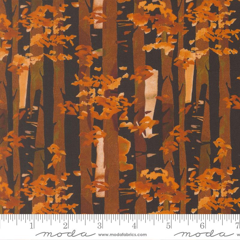 Northern Brights Tree Night Sky - Quilt Fabric