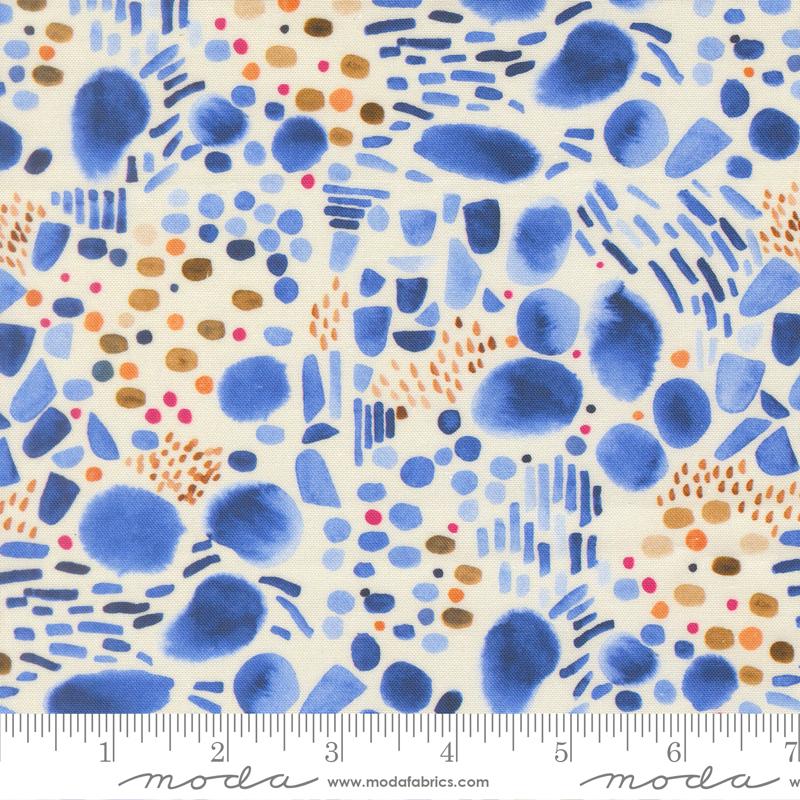 Northern Brights Circles Cloud - Quilt Fabric
