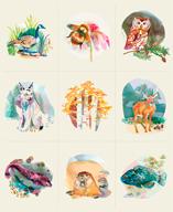 Northern Brights Cloud - Quilt Panel