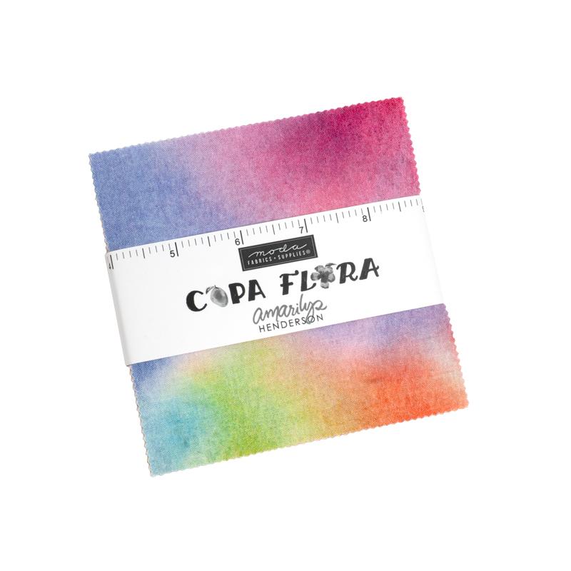 Copa Flora - Charm Pack, zoomed in. Select this picture to zoom back out.