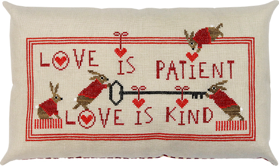 Love Is Patient, Love Is Kind - Cross Stitch Pattern