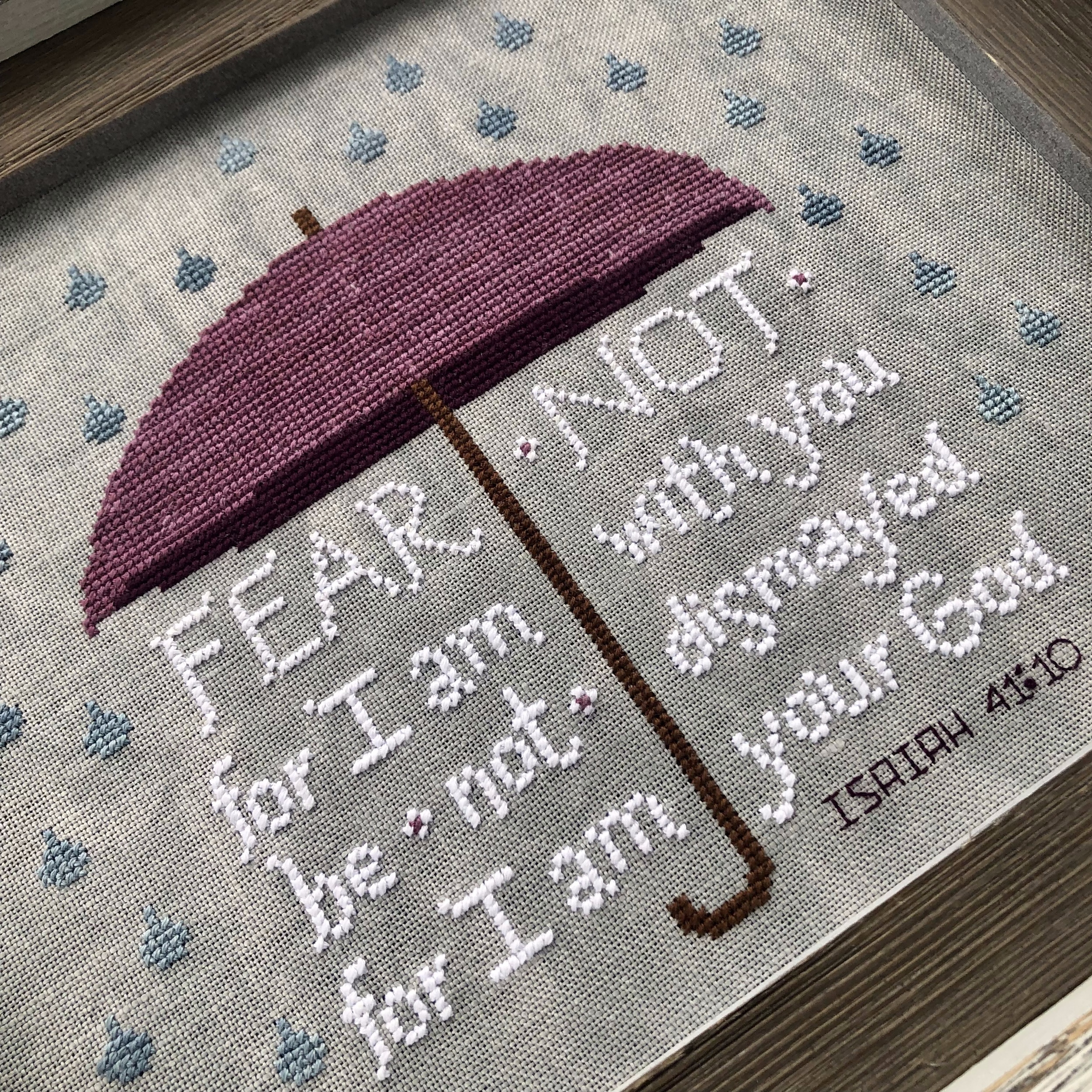 Fear Not - Christian Cross Stitch Pattern