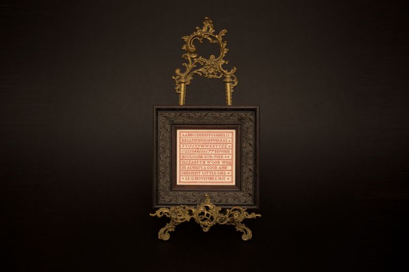 Elizabeth Wood 1850 - Cross Stitch Pattern
