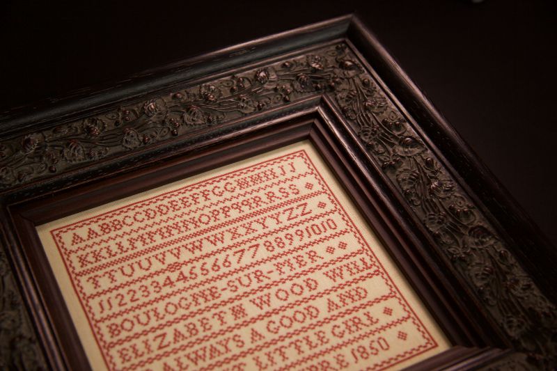 Elizabeth Wood 1850 - Cross Stitch Pattern