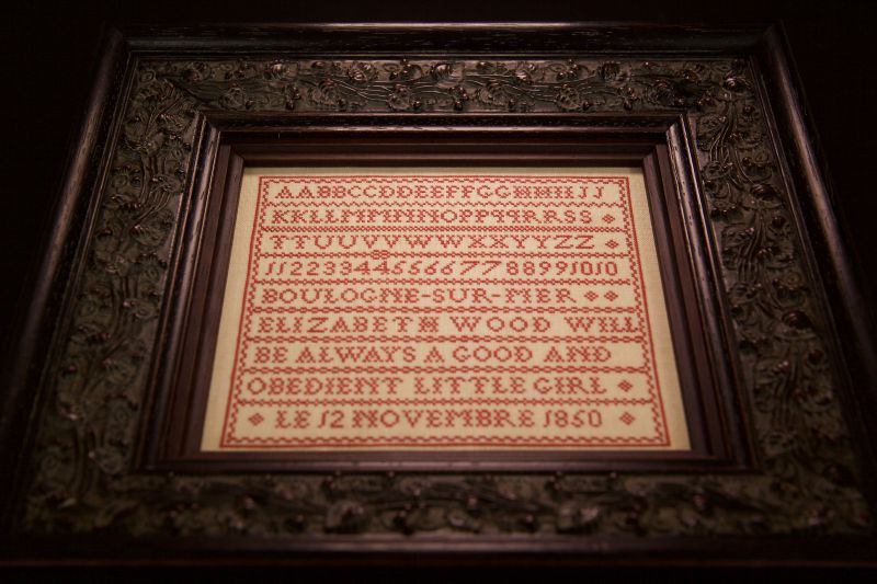 Elizabeth Wood 1850 - Cross Stitch Pattern