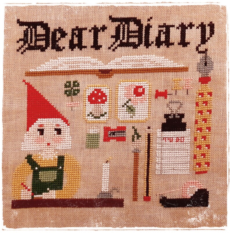 Dear Diary - Cross Stitch Pattern