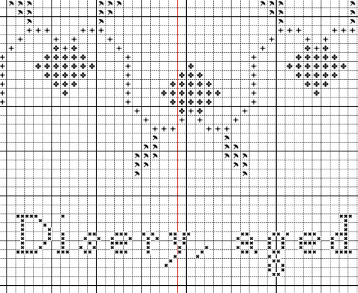 Rosena Disery 1820 - Cross Stitch Pattern
