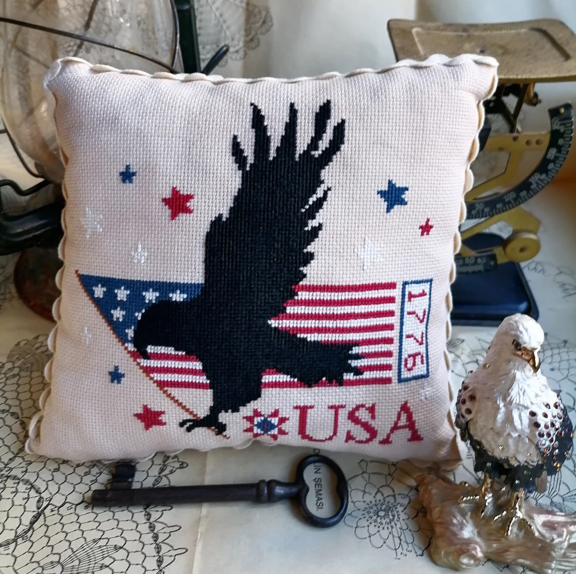 Patriotic Ornament Book 2022 - Cross Stitch Pattern