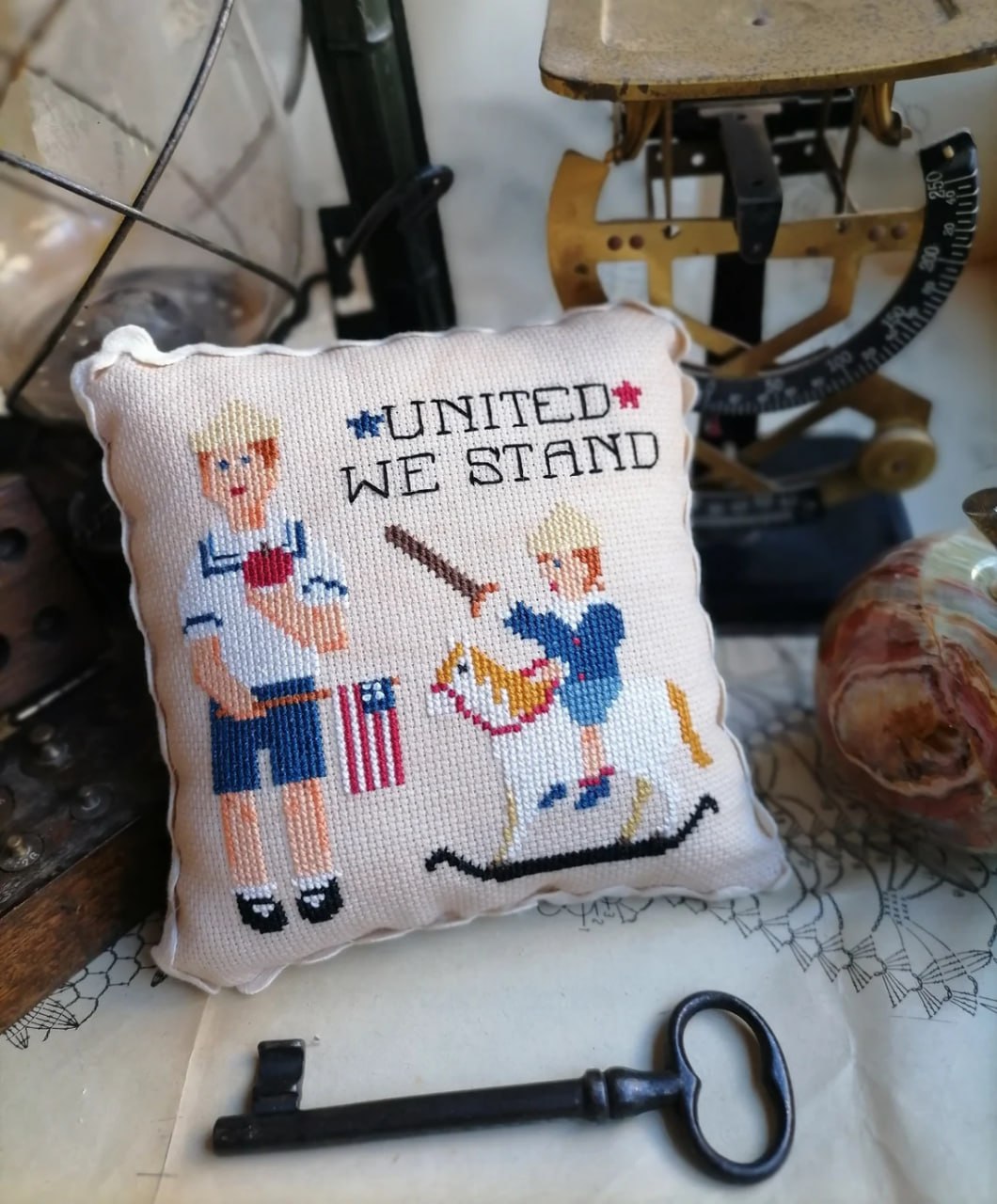 Patriotic Ornament Book 2022 - Cross Stitch Pattern