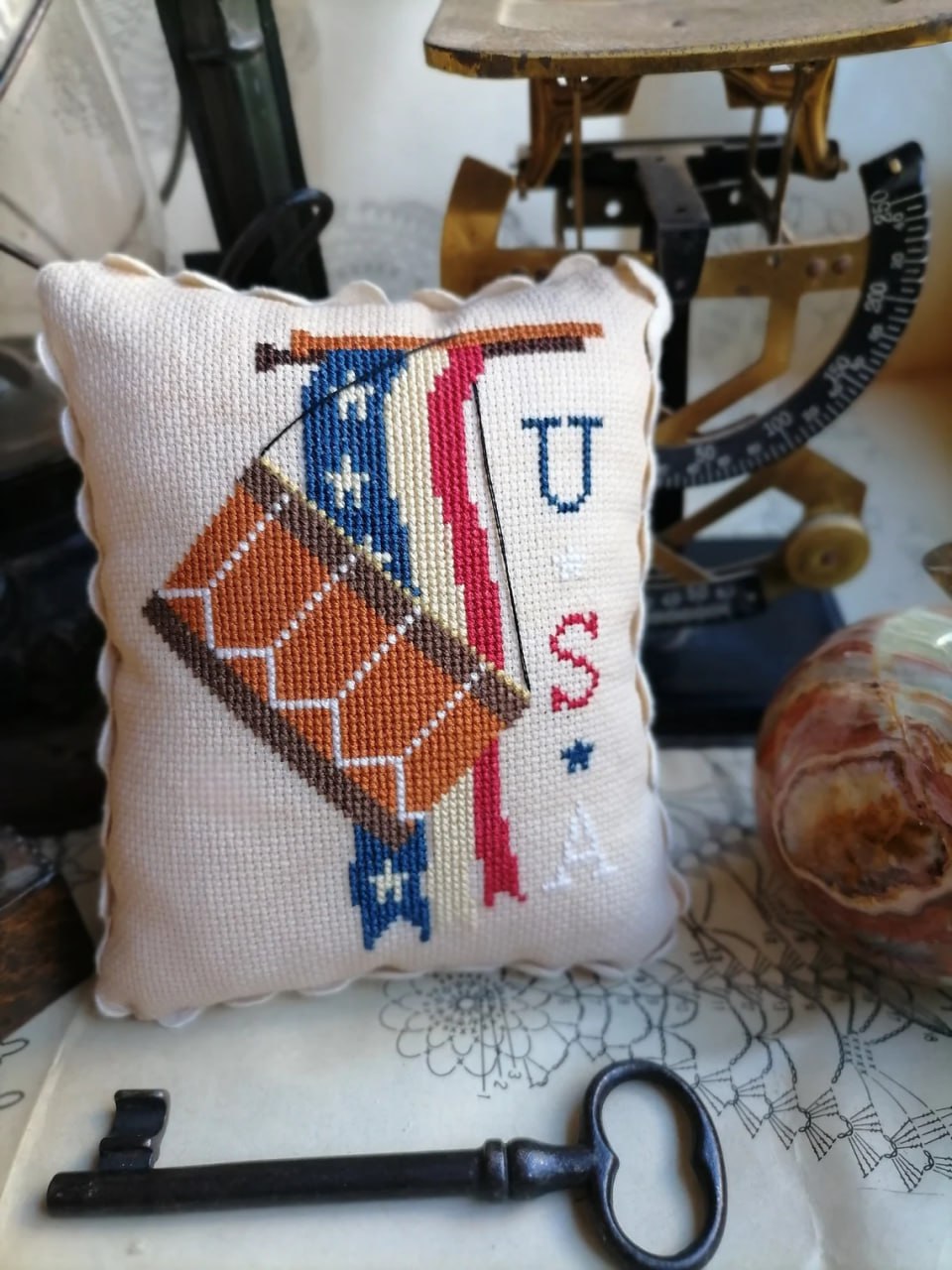 Patriotic Ornament Book 2022 - Cross Stitch Pattern
