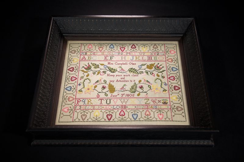 Mrs Campbell 1805 - Cross Stitch Pattern