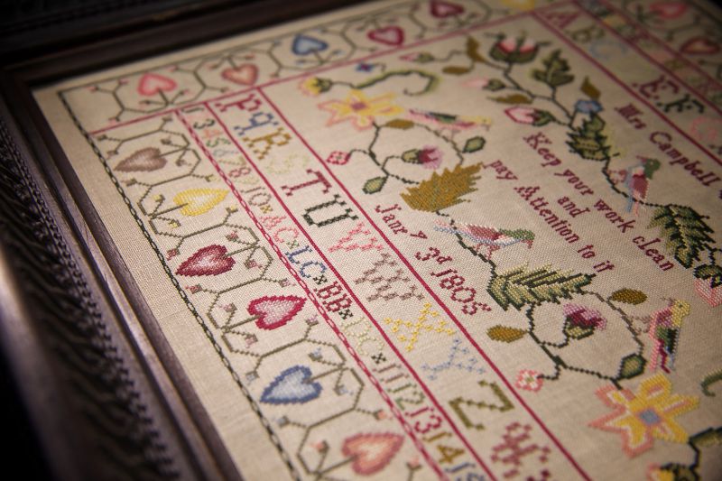 Mrs Campbell 1805 - Cross Stitch Pattern