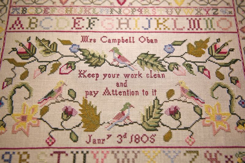 Mrs Campbell 1805 - Cross Stitch Pattern