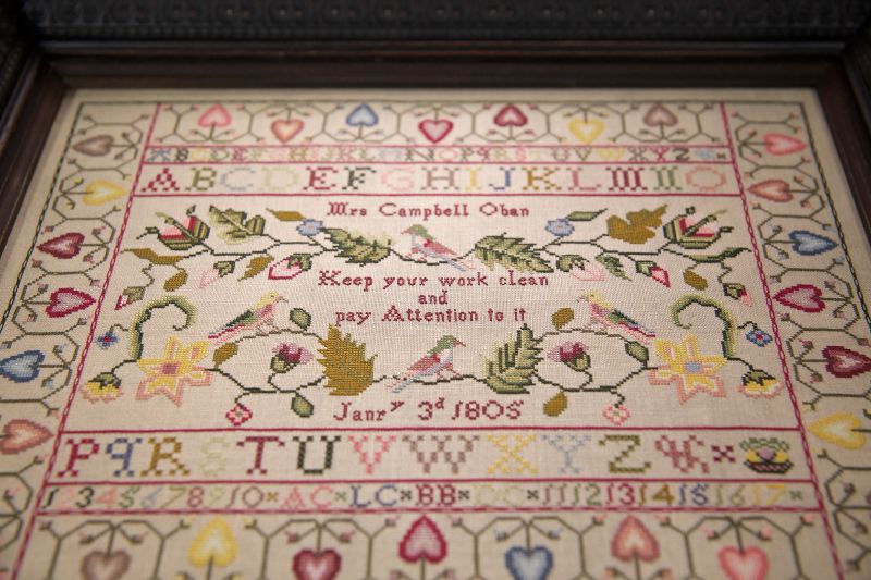 Mrs Campbell 1805 - Cross Stitch Pattern