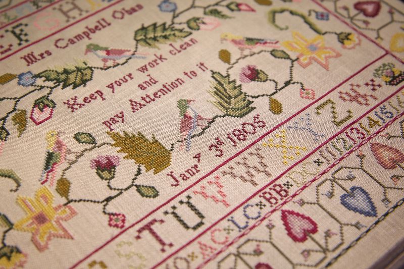 Mrs Campbell 1805 - Cross Stitch Pattern