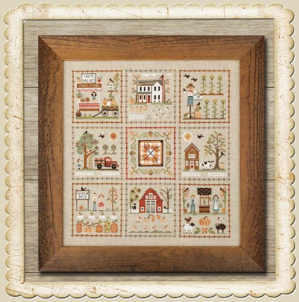 Fall on the Farm 3 - No Crows Allowed - Cross Stitch Pattern