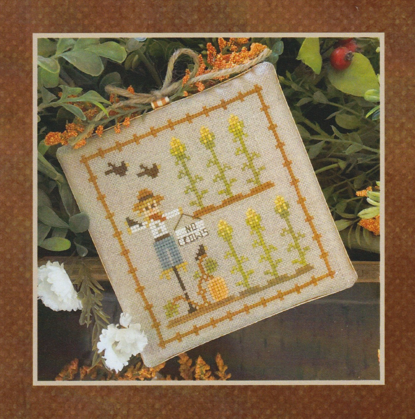 Fall on the Farm 3 - No Crows Allowed - Cross Stitch Pattern
