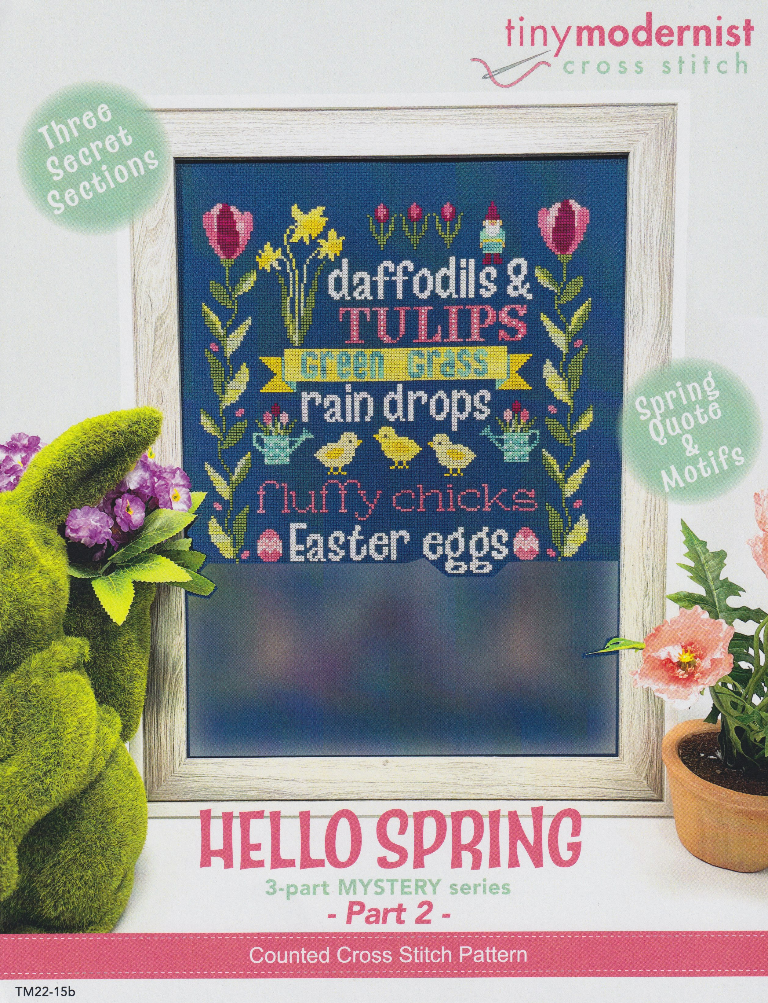 Hello Spring 2 - Cross Stitch Pattern