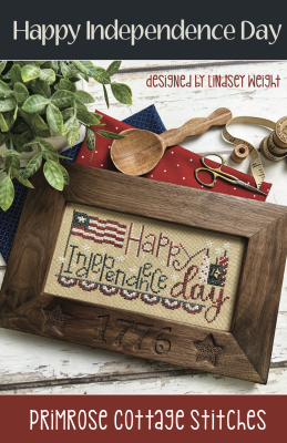 Happy Independence Day - Cross Stitch Pattern