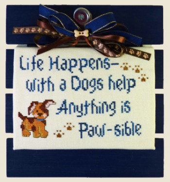 Life Happens - Cross Stitch Pattern