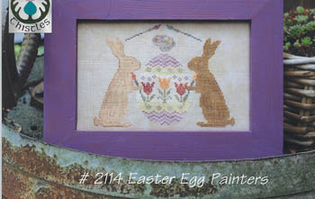 Easter Egg Painters - Cross Stitch Pattern