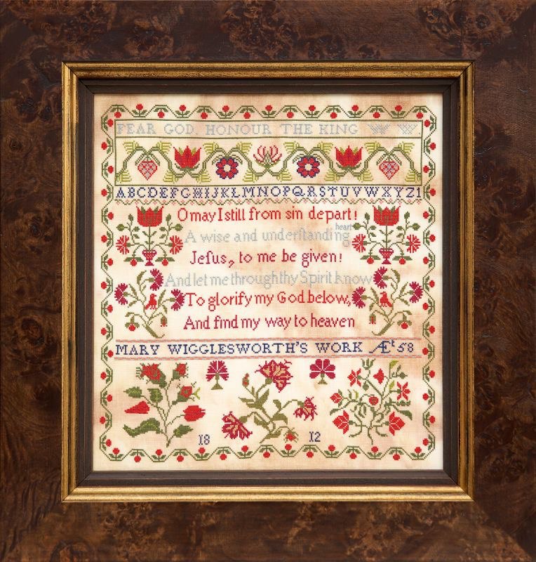 Mary Wigglesworth 1812 - Cross Stitch Pattern