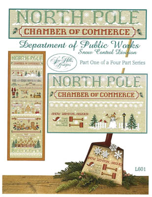 North Pole 1 - Snow Control Division - Cross Stitch Pattern