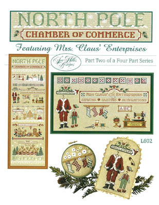 North Pole 2 - Mrs. Claus' Enterprises Cross Stitch Pattern