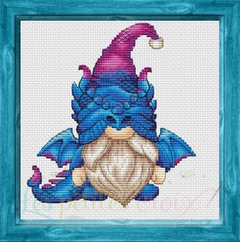Dragon Gnome - Cross Stitch Pattern