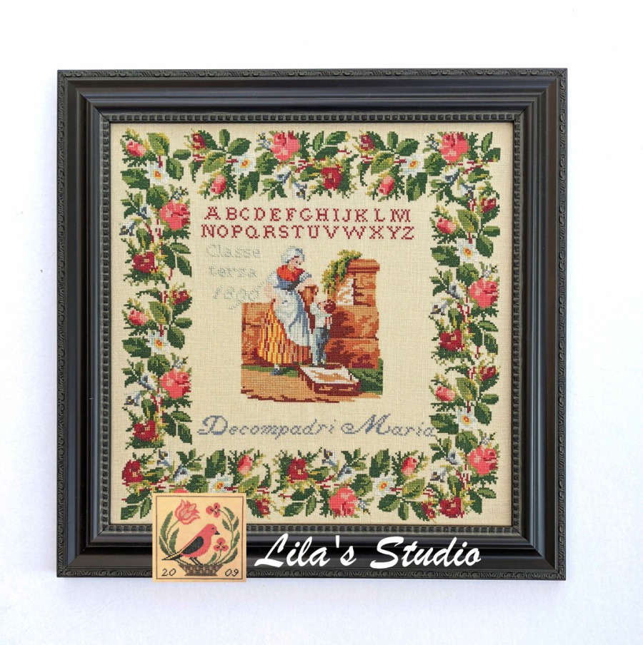 Maria Decompadri 1896 - Cross Stitch Pattern