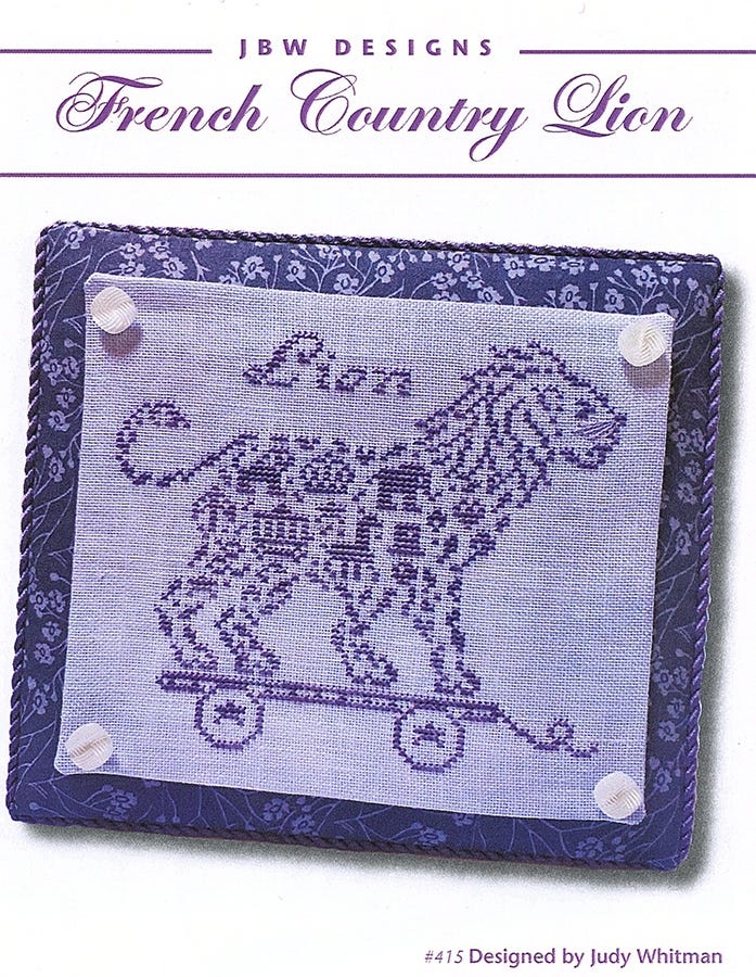 French Country Lion - Cross Stitch Pattern