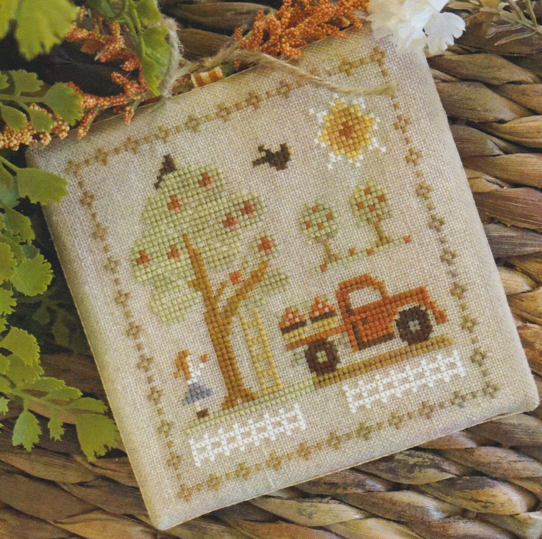 Fall on the Farm 4 - Pick Your Own - Cross Stitch Pattern