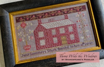 Throw Wide The Windows - Cross Stitch Pattern