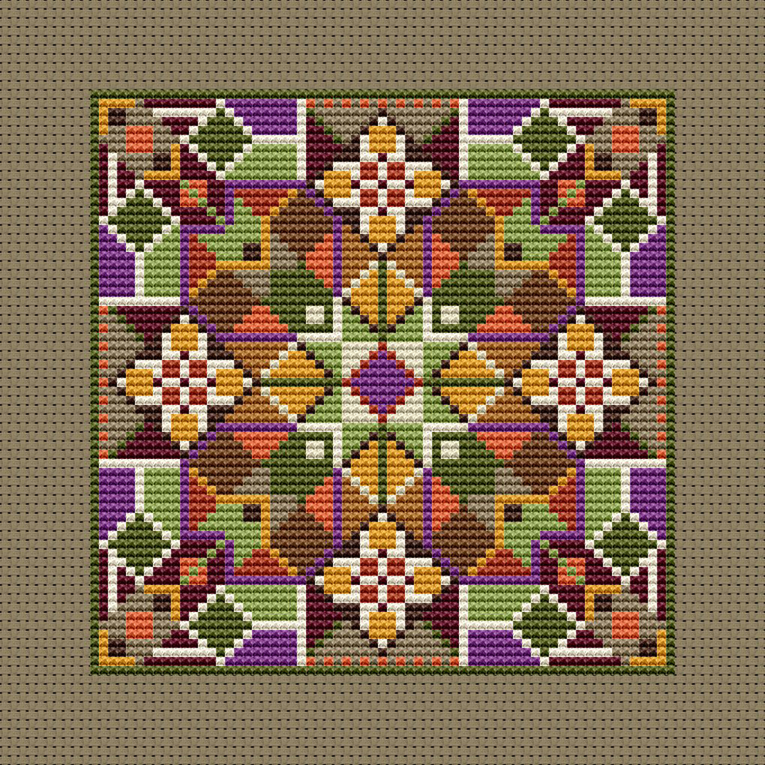 Tentmaker Smalls - November - Cross Stitch Pattern