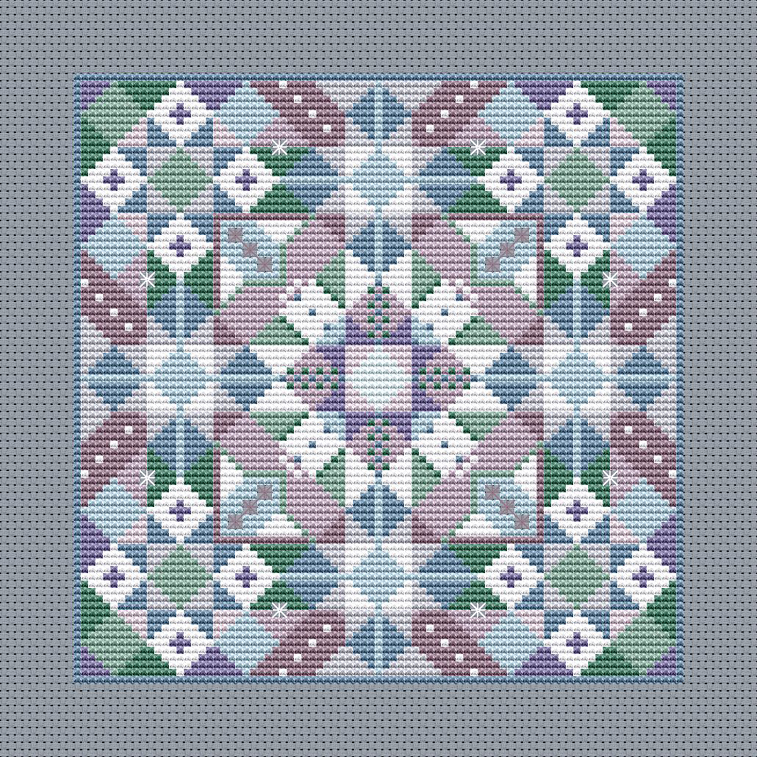 Tentmaker Smalls - January - Cross Stitch Pattern