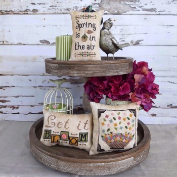 Spring Trio - Cross Stitch Pattern