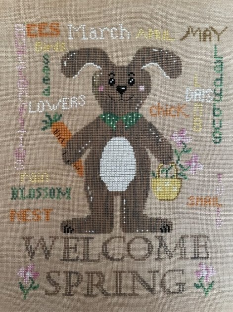 Welcome Spring - Cross Stitch Pattern