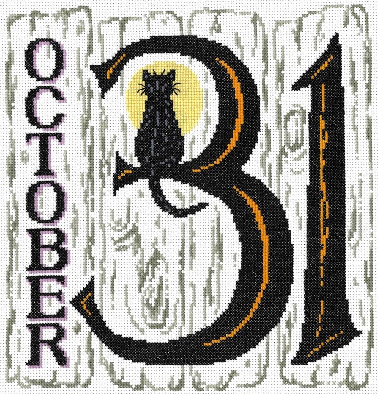October 31st - Cross Stitch Pattern