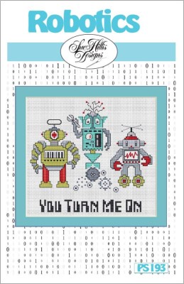 Robotics - Cross Stitch Pattern