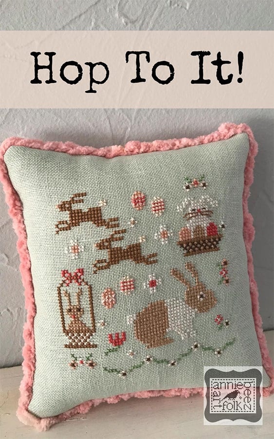 Hop To It! - Cross Stitch Pattern
