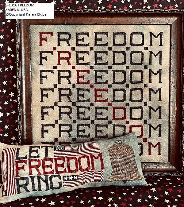 Freedom - Cross Stitch Pattern