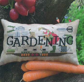 When I Think Of Gardening - Cross Stitch Pattern