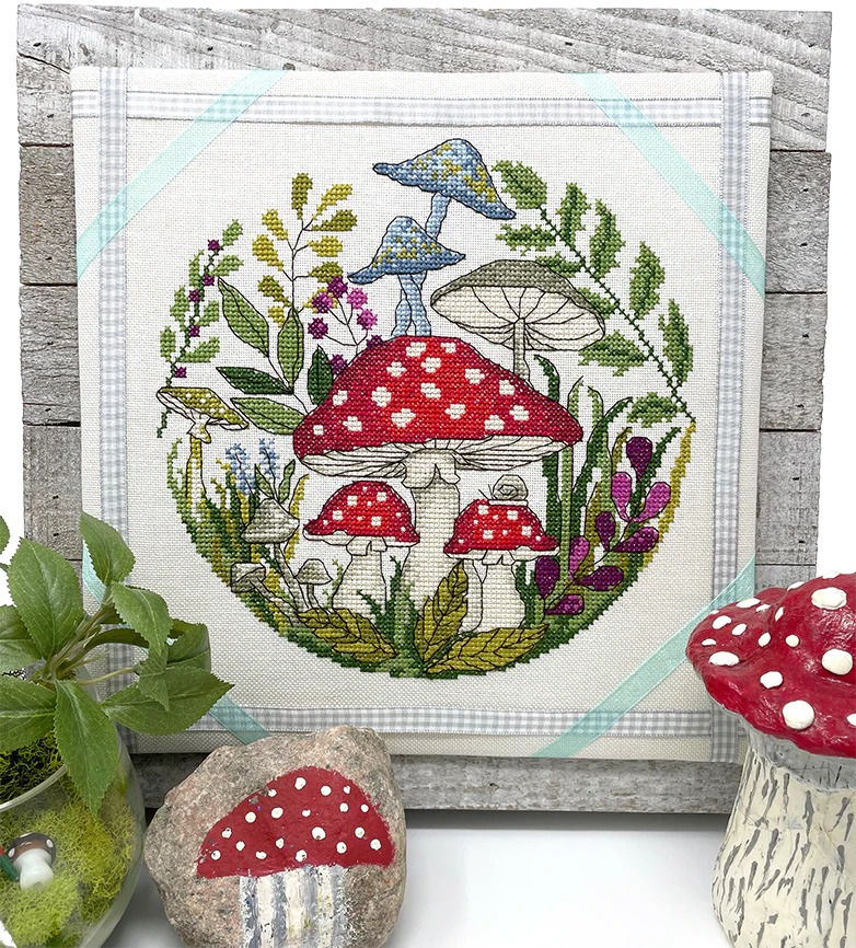 Mushroom Forest - Cross Stitch Pattern