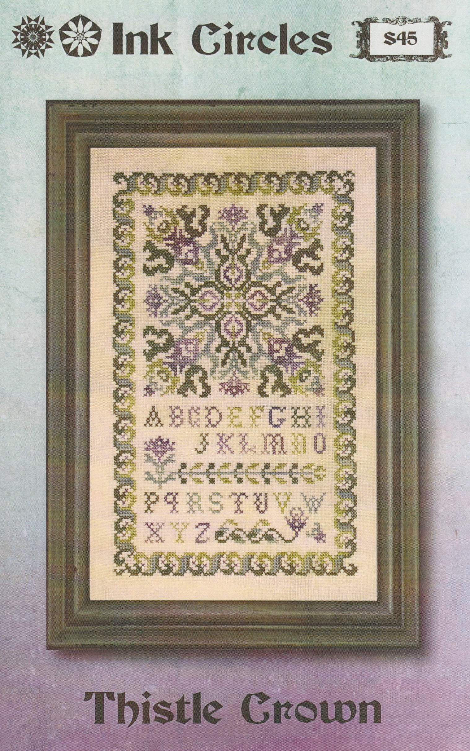 Thistle Crown - Cross Stitch Pattern