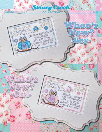 Whoo's New? - Cross Stitch Pattern