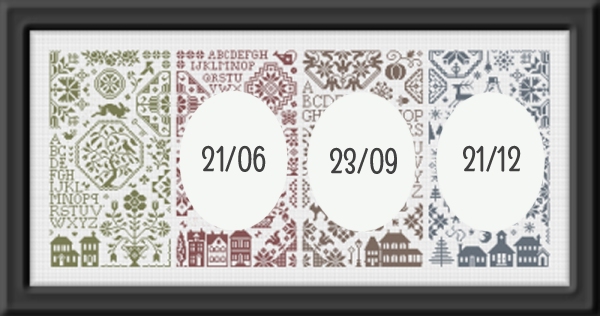 Quaker Du Printemps - Cross Stitch Pattern