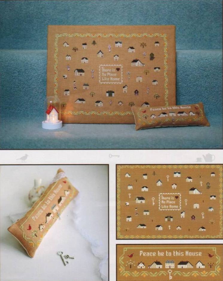 House Sampler - Cross Stitch Pattern