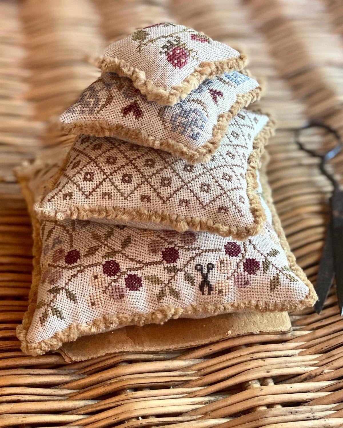 To My Friend Pinkeep Stack - Cross Stitch Pattern