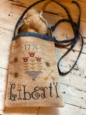 Liberty Sewing Pouch - Cross Stitch Pattern