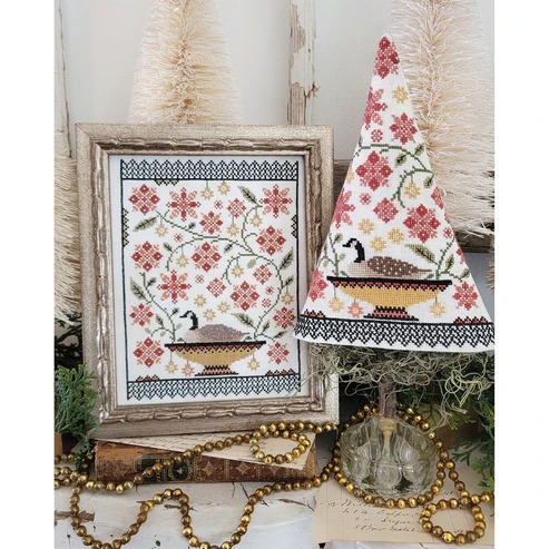 Sixth Day Of Christmas - Cross Stitch Pattern